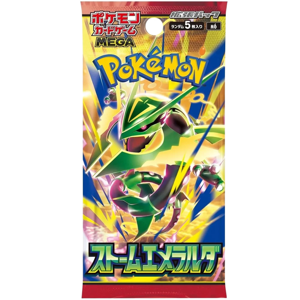 Pokémon Storm Emeralda Booster Pack (Japanese)