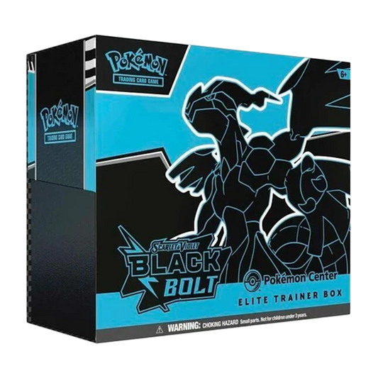 Black Bolt Pokémon Center Elite Trainer Box