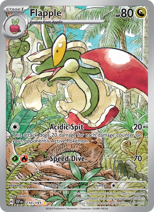 Flapple #210/191 - Surging Sparks Pokémon TCG single card