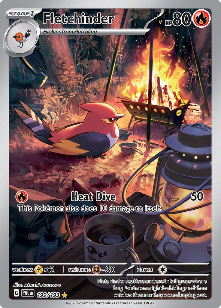 Fletchinder #199/193 - Paldea Evolved