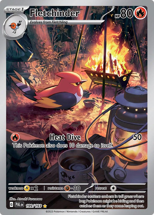 Fletchinder #199/193 - Paldea Evolved
