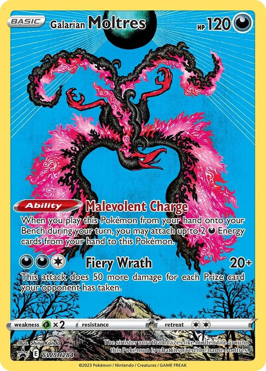 Galarian Moltres #SWSH284 - Sword & Shield Promo