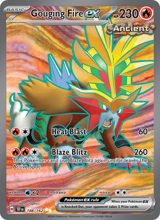 Gouging Fire ex 188/162 - Temporal Forces - Single Cards | RareTCG