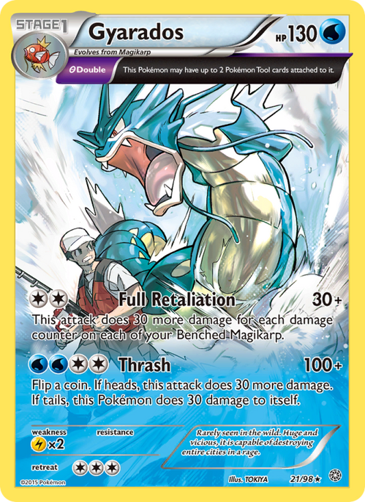Gyarados (21) 21 - Ancient Origins [Reverse Holofoil] - Single Cards | RareTCG