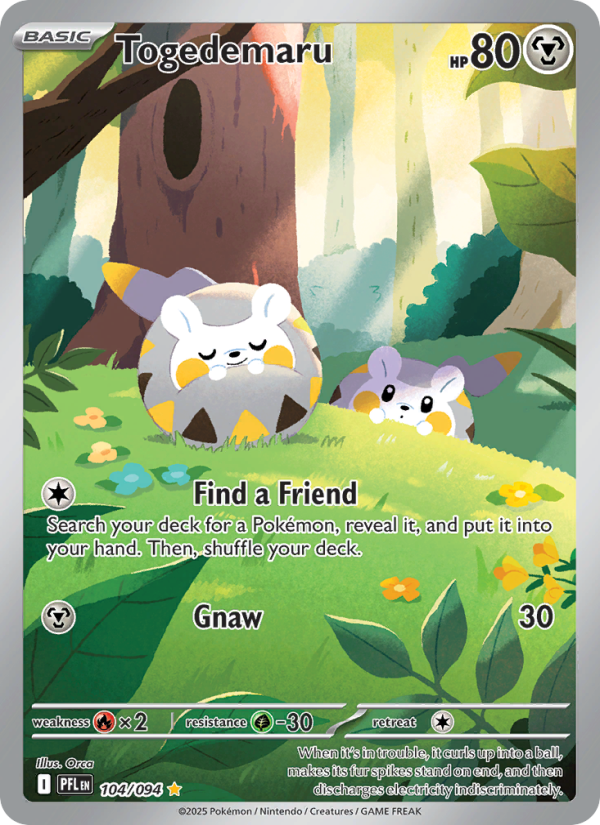 Togedemaru #104/094 - Phantasmal Flames
