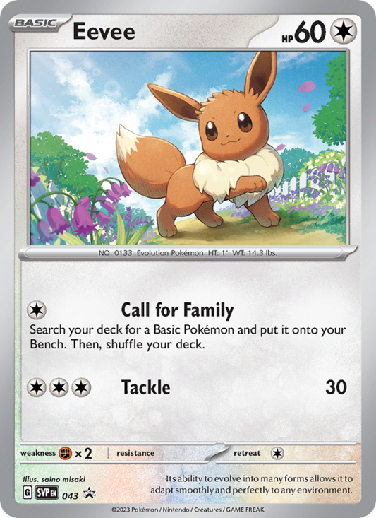 Eevee #043 - Scarlet & Violet Promo