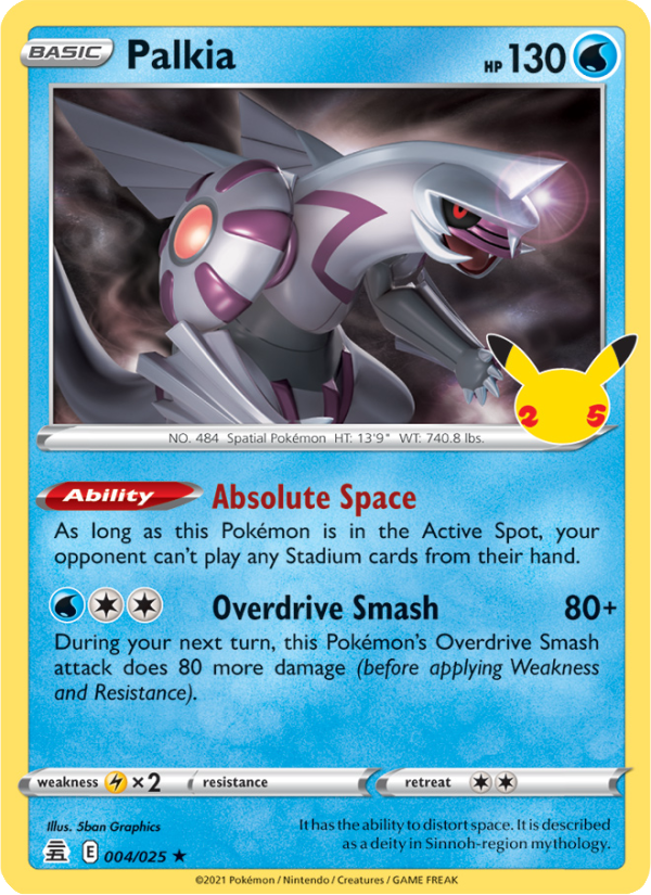 Palkia #004/025 - Celebrations