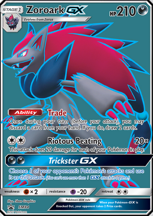 Zoroark GX #SM84 - Sun & Moon Promo
