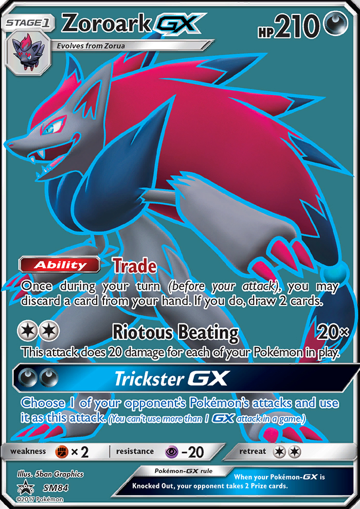 Zoroark GX #SM84 - Sun & Moon Promo