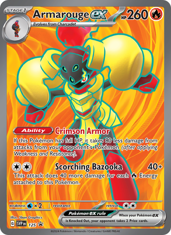 Armarouge ex #125 - Scarlet & Violet Promo