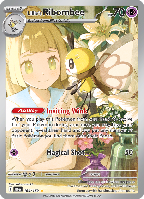 Lillie's Ribombee #164/159 - Journey Together