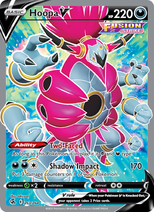 Hoopa V (Full Art) 253/264 - Fusion Strike - Single Cards | RareTCG