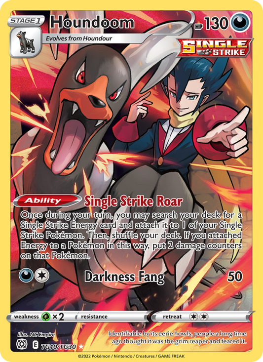 Houndoom TG10/TG30 - Brilliant Stars Trainer Gallery - Single Cards | RareTCG