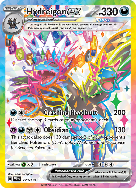 Hydreigon ex 223/191 - Surging Sparks - Single Cards | RareTCG