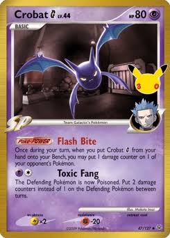 Crobat G #47/127 - 30th Celebration: Classic Collection