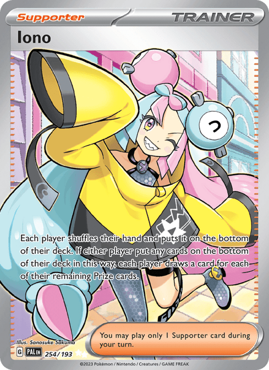 Iono 254/193 - Paldea Evolved - Single Cards | RareTCG