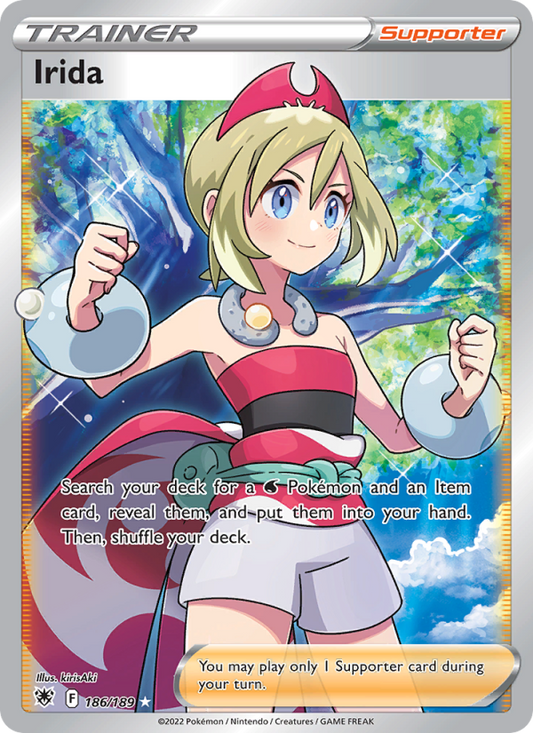 Irida (Full Art) 186/189 - Astral Radiance - Single Cards | RareTCG
