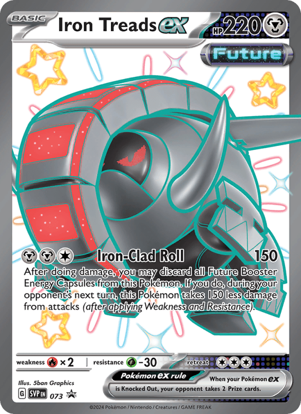 Iron Treads ex 073 - Scarlet & Violet Promo - Single Cards | RareTCG
