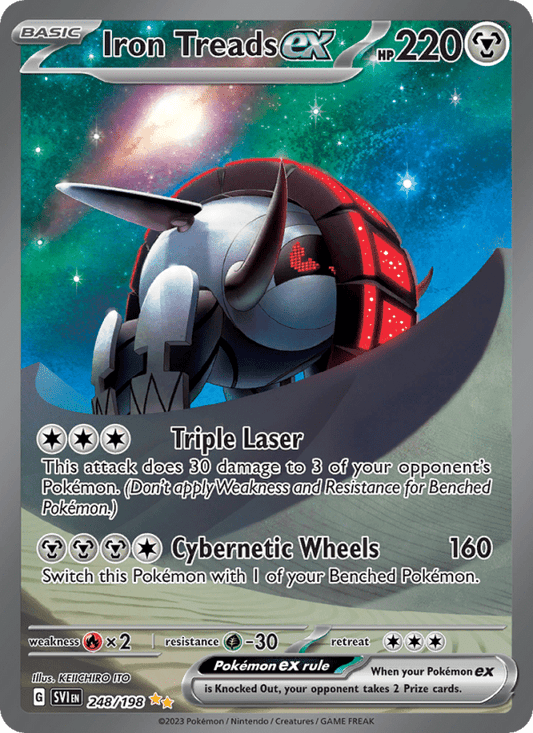 Iron Treads ex 248/198 - Scarlet & Violet Base Set - Single Cards | RareTCG