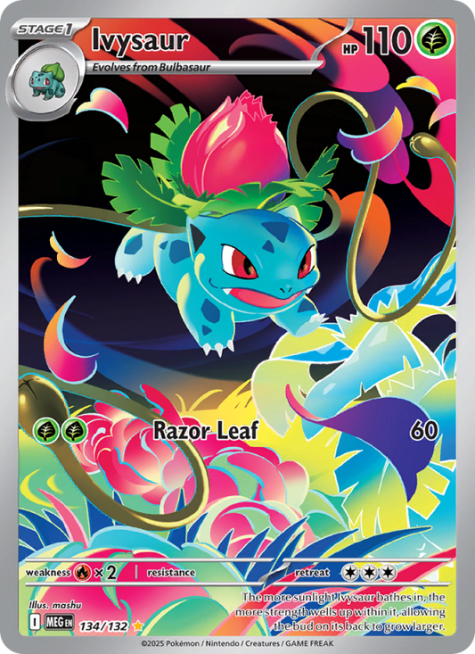 Ivysaur 134/132 - Mega Evolution - Single Cards | RareTCG