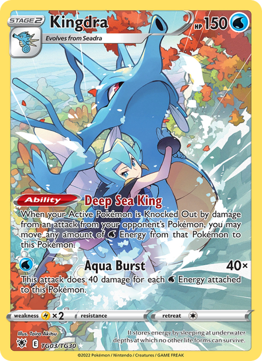Kingdra TG03/TG30 - Astral Radiance Trainer Gallery - Single Cards | RareTCG