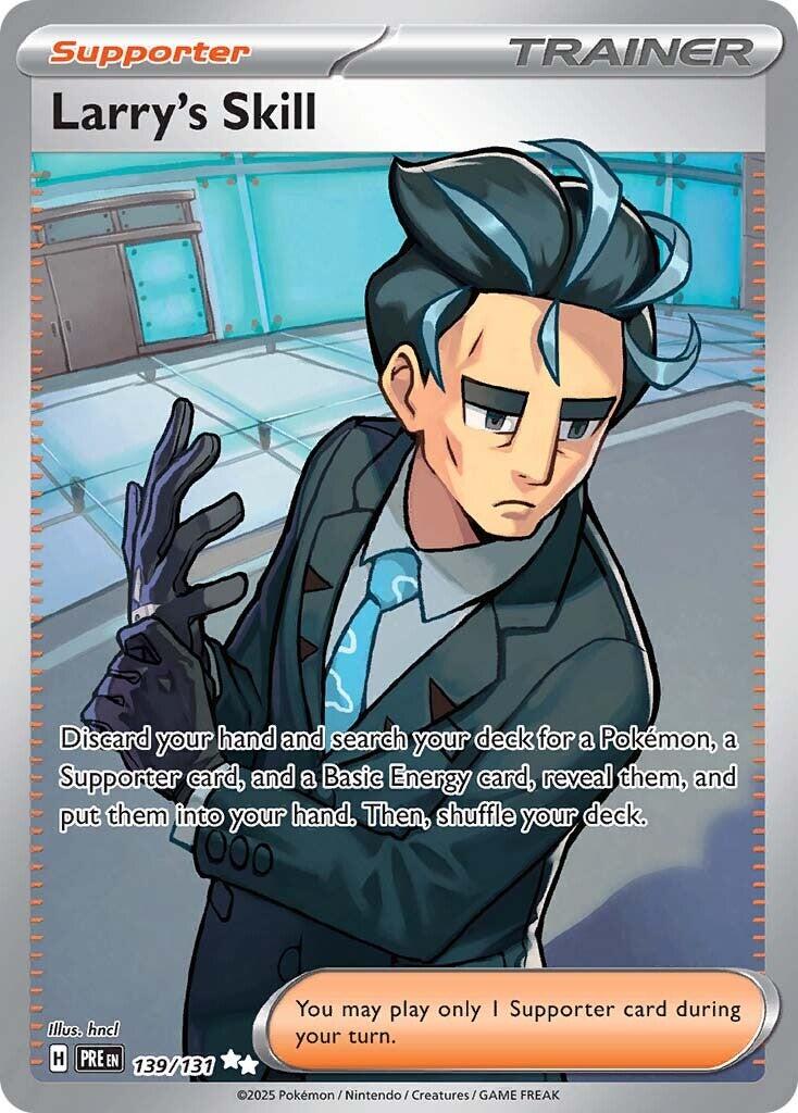 Larry's Skill #139/131 - Prismatic Evolutions