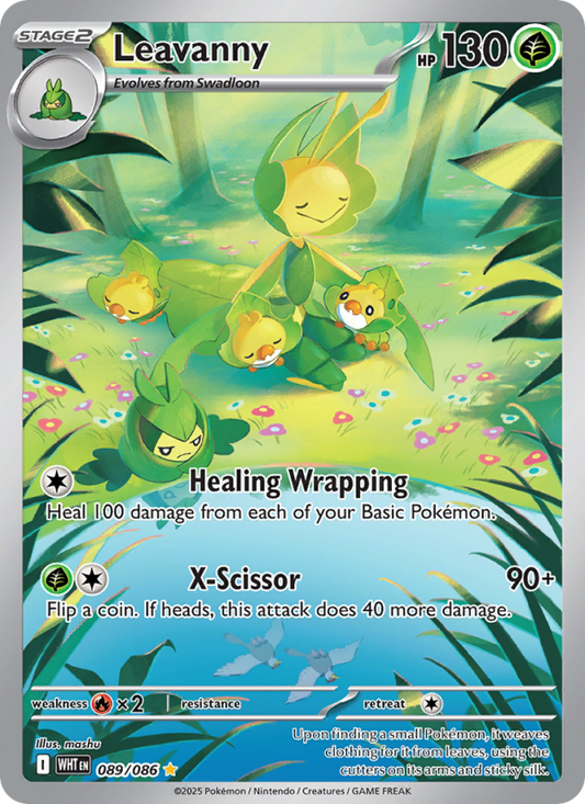 Leavanny 089/086 - White Flare - Single Cards | RareTCG