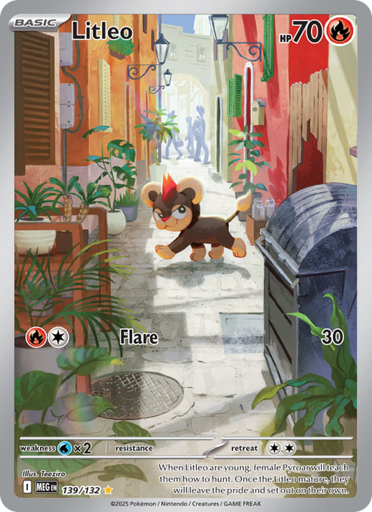 Litleo 139/132 - Mega Evolution - Single Cards | RareTCG