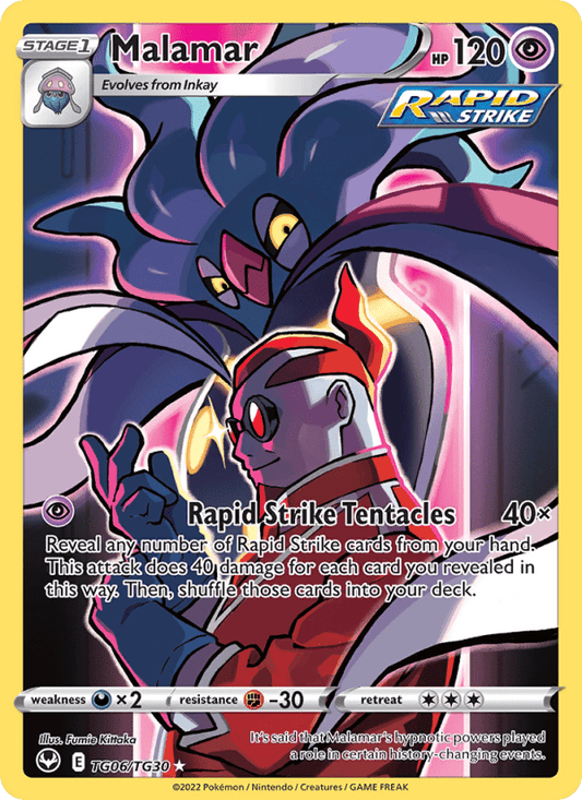 Malamar TG06/TG30 - Silver Tempest Trainer Gallery - Single Cards | RareTCG