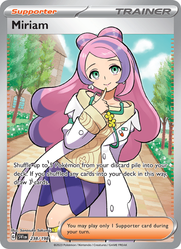 Miriam 238/198 - Scarlet & Violet Base Set - Single Cards | RareTCG