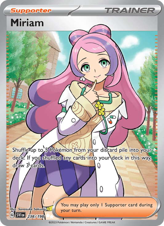 Miriam 238/198 - Scarlet & Violet Base Set - Single Cards | RareTCG
