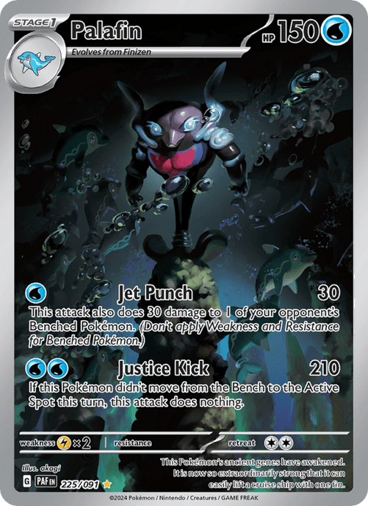 Palafin 225/091 - Paldean Fates - Single Cards | RareTCG