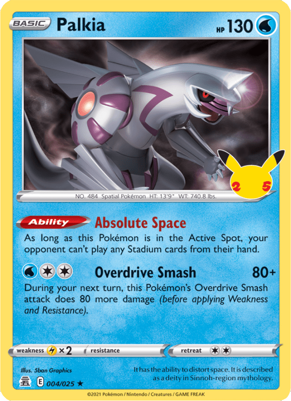 Palkia 004/025 - Celebrations - Single Cards | RareTCG