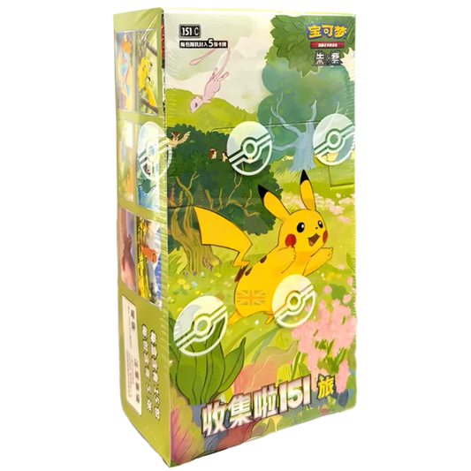 Pokémon Collect 151: Journey Slim Booster Box (Chinese)