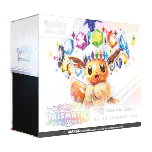 Prismatic Evolutions Pokémon Center Elite Trainer Box - Pokémon Center Elite Trainer Box | RareTCG