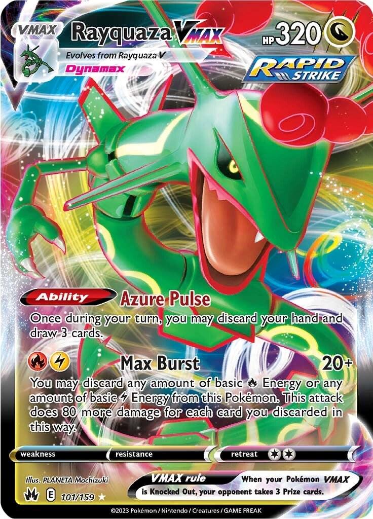 Rayquaza VMAX #101/159 - Crown Zenith