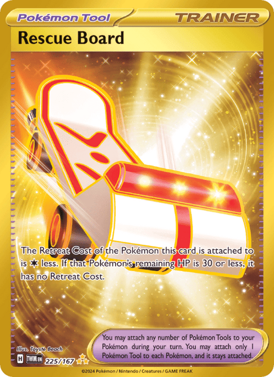Rescue Board 225/167 - Twilight Masquerade - Single Cards | RareTCG