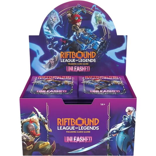 Riftbound Unleashed Booster Display