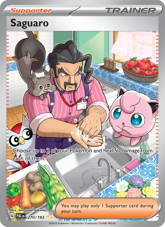 Saguaro #270/193 - Paldea Evolved Pokémon TCG single card