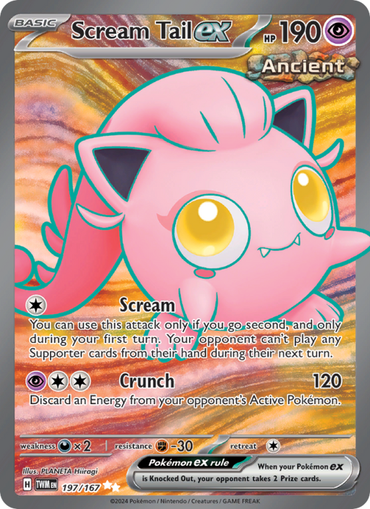 Scream Tail ex 197/167 - Twilight Masquerade - Single Cards | RareTCG