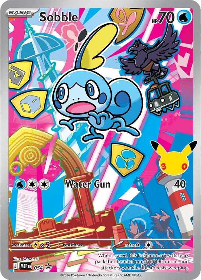 Sobble #054 - Mega Evolution Promos