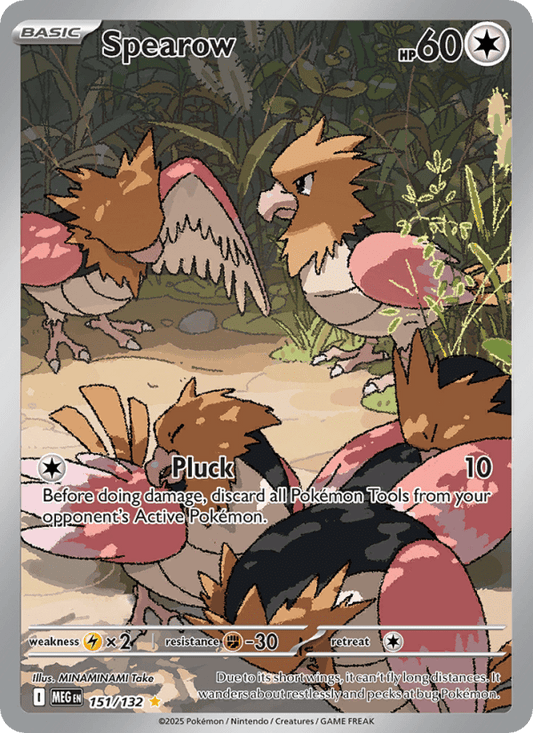 Spearow 151/132 - Mega Evolution - Single Cards | RareTCG