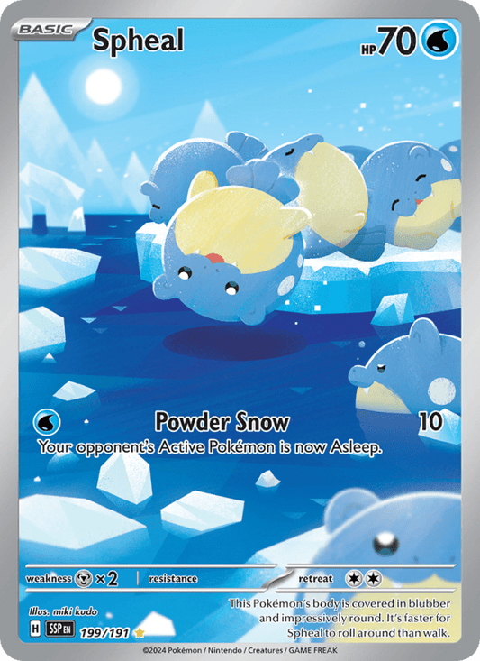 Spheal 199/191 - Surging Sparks - Single Cards | RareTCG