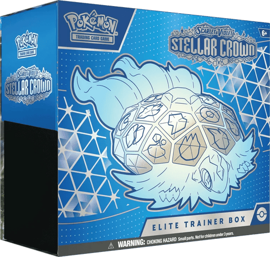 Stellar Crown Elite Trainer Box - Elite Trainer Box | RareTCG