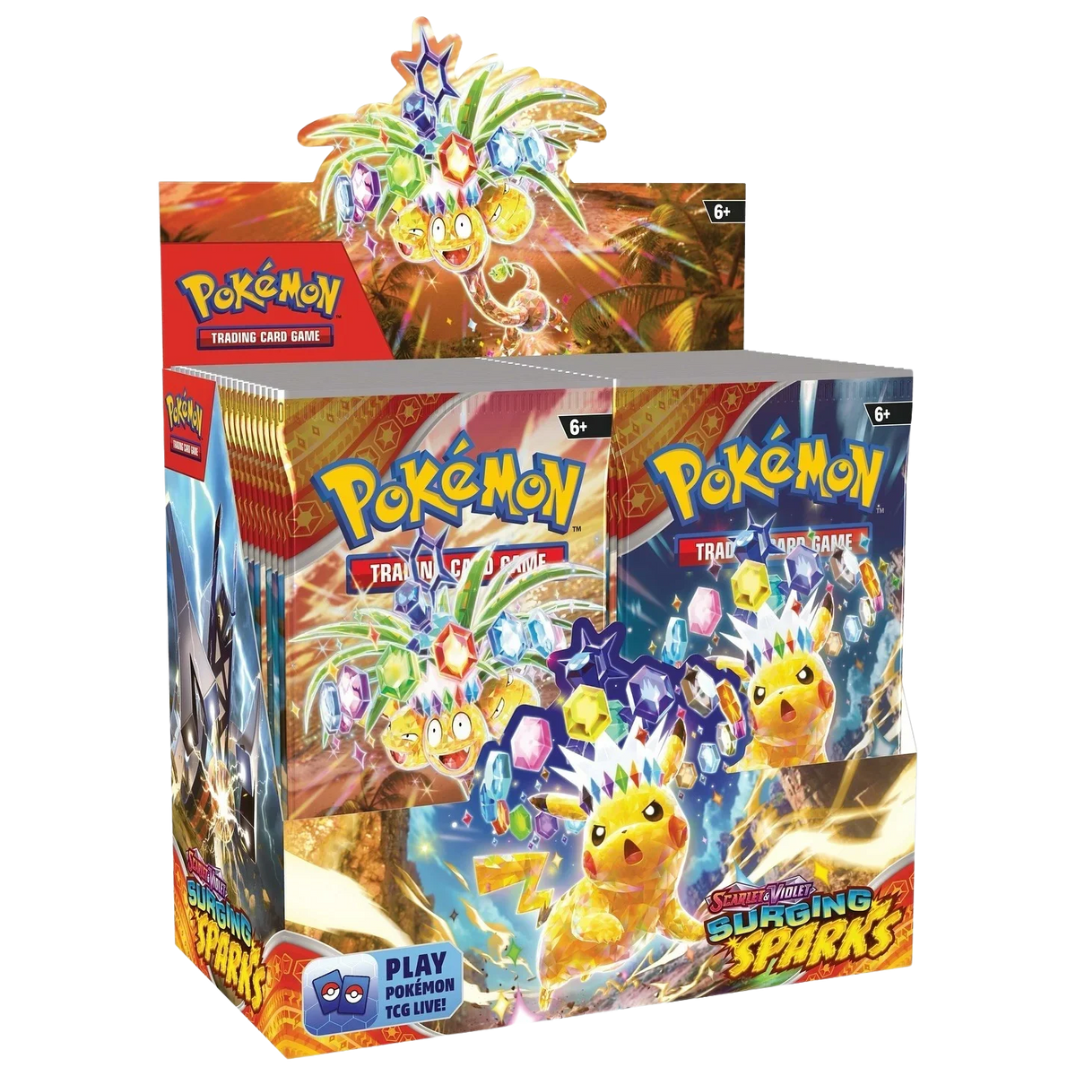 Surging Sparks Booster Box - Booster Box | RareTCG
