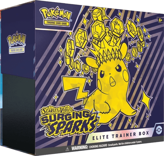 Surging Sparks Elite Trainer Box - Elite Trainer Box | RareTCG