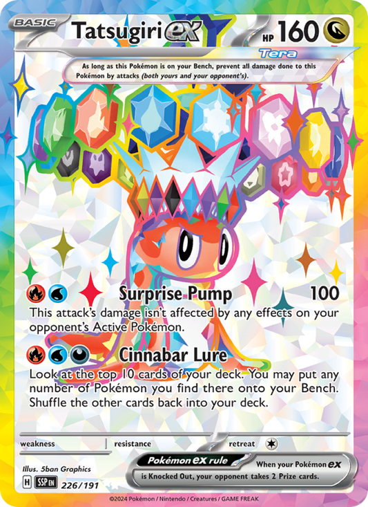 Tatsugiri ex 226/191 - Surging Sparks - Single Cards | RareTCG
