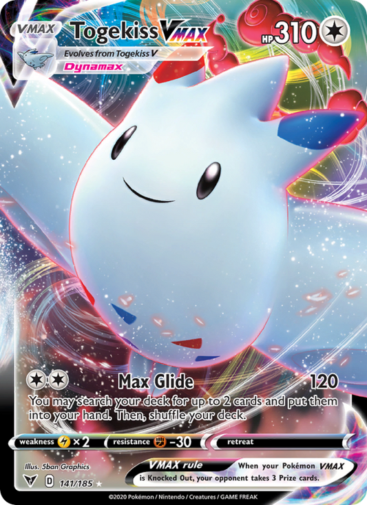 Togekiss VMAX 141/185 - Vivid Voltage - Single Cards | RareTCG