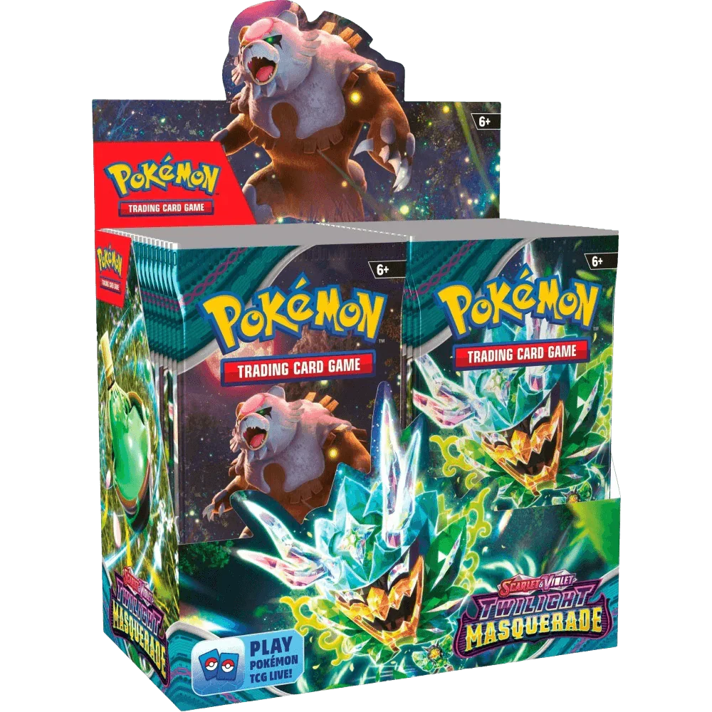 Twilight Masquerade Booster Box - Booster Box | RareTCG