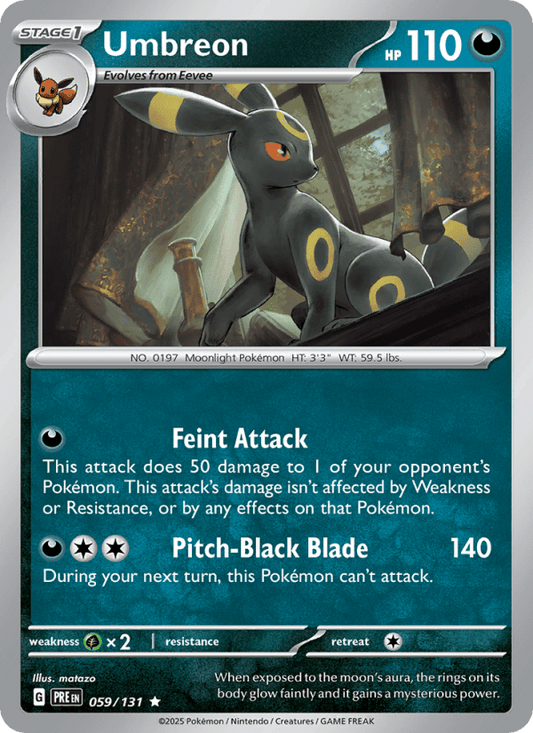Umbreon 059/131 - Prismatic Evolutions - Single Cards | RareTCG